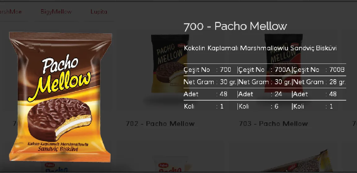 Palmiye Chocolate Coated Biscuits & Wafers Model 126 — Food, Pulses & Fast-Moving Consumer Goods | AFRIMEKS Foreign Trade