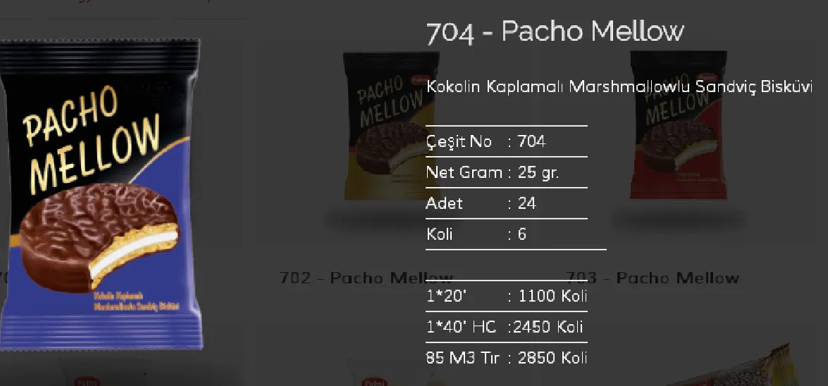 Palmiye Chocolate Coated Biscuits & Wafers Model 75 — Food, Pulses & Fast-Moving Consumer Goods | AFRIMEKS Foreign Trade