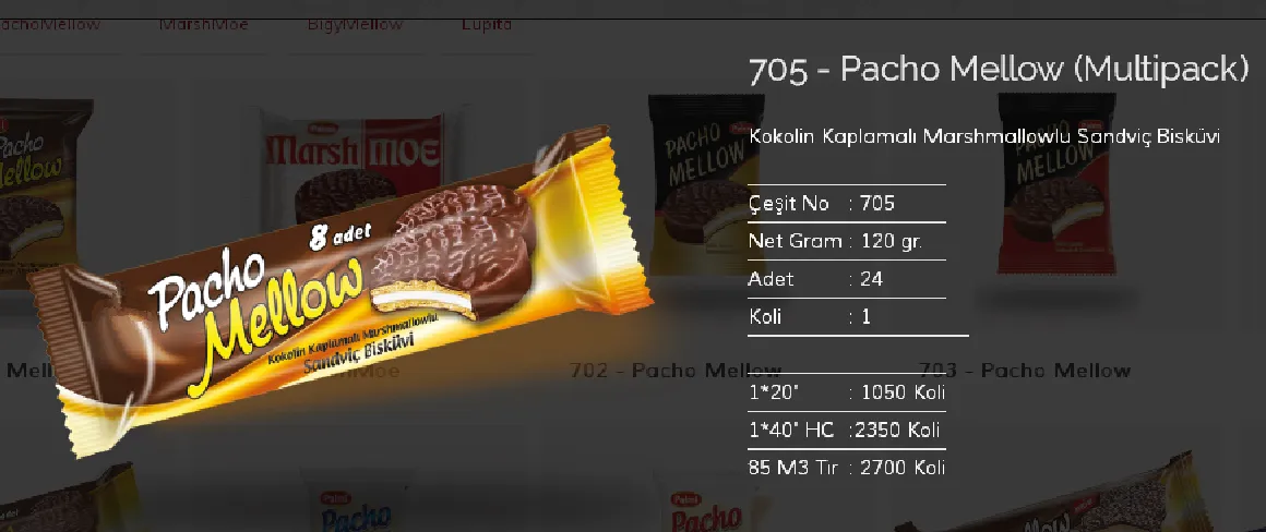 Palmiye Chocolate Coated Biscuits & Wafers Model 57 — Food, Pulses & Fast-Moving Consumer Goods | AFRIMEKS Foreign Trade