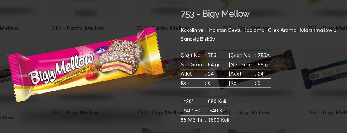 Palmiye Chocolate Coated Biscuits & Wafers Model 135 — Food, Pulses & Fast-Moving Consumer Goods | AFRIMEKS Foreign Trade