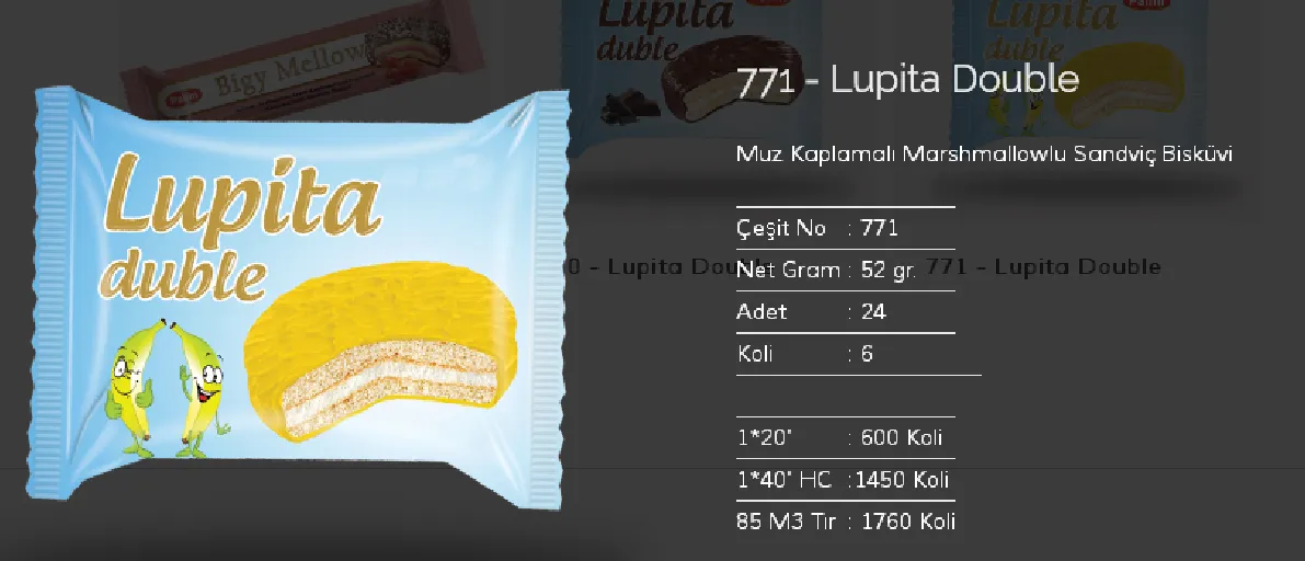 Palmiye Chocolate Coated Biscuits & Wafers Model 74 — Food, Pulses & Fast-Moving Consumer Goods | AFRIMEKS Foreign Trade
