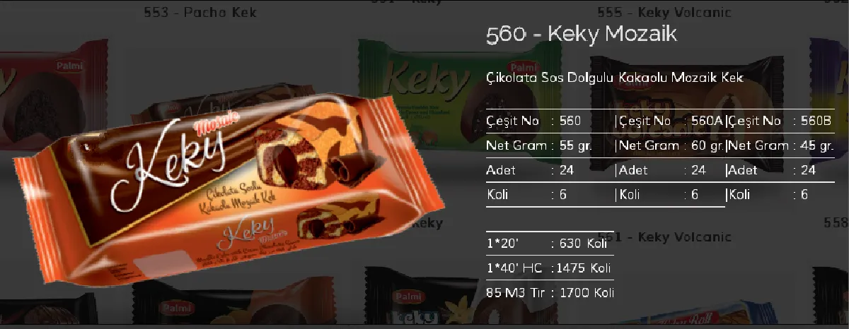Palmiye Chocolate Coated Biscuits & Wafers Model 109 — Food, Pulses & Fast-Moving Consumer Goods | AFRIMEKS Foreign Trade