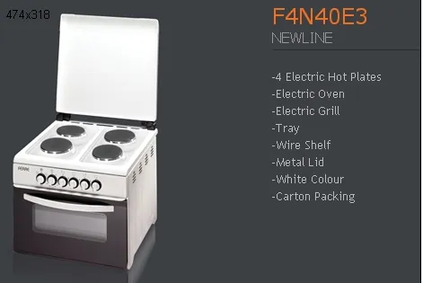 4-Burner Gas Freestanding Cooker & Grill (LPG/Natural Gas) Model 67 — Major Appliances, Refrigeration & Consumer Electronics | AFRIMEKS Foreign Trade