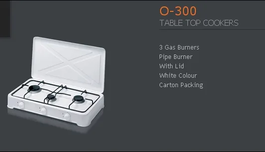 4-Burner Gas Freestanding Cooker & Grill (LPG/Natural Gas) Model 114 — Major Appliances, Refrigeration & Consumer Electronics | AFRIMEKS Foreign Trade
