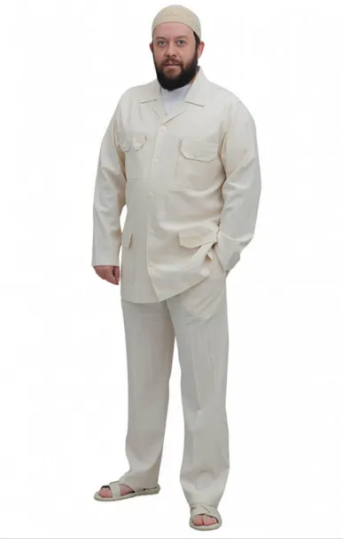 Hajj & Umrah Pilgrimage Apparel / Cotton Ihram & Abaya Set Model 5 — Women's Fashion, Evening Gowns, Modest Wear & Hajj Clothing | AFRIMEKS Foreign Trade