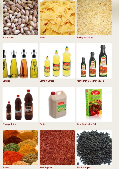 Turkish Origin Staple Food & Pulses Export Goods Model 31 — Food, Pulses & Fast-Moving Consumer Goods | AFRIMEKS Foreign Trade