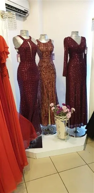 Luxury Evening & Gala Gown Collection Model 117 — Women's Fashion, Evening Gowns, Modest Wear & Hajj Clothing | AFRIMEKS Foreign Trade