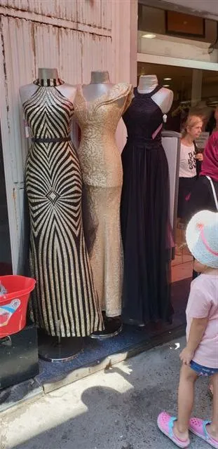 Luxury Evening & Gala Gown Collection Model 124 — Women's Fashion, Evening Gowns, Modest Wear & Hajj Clothing | AFRIMEKS Foreign Trade