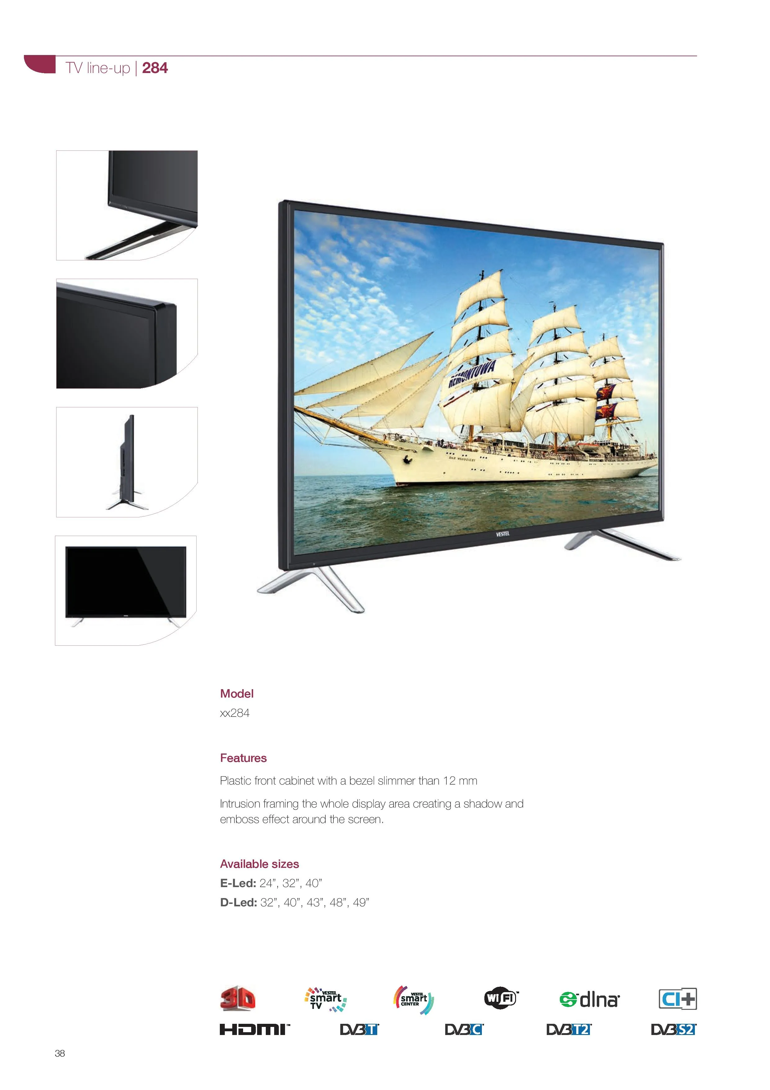 Ultra HD 4K Smart LED TV — Android TV Export Model 118 — Major Appliances, Refrigeration & Consumer Electronics | AFRIMEKS Foreign Trade