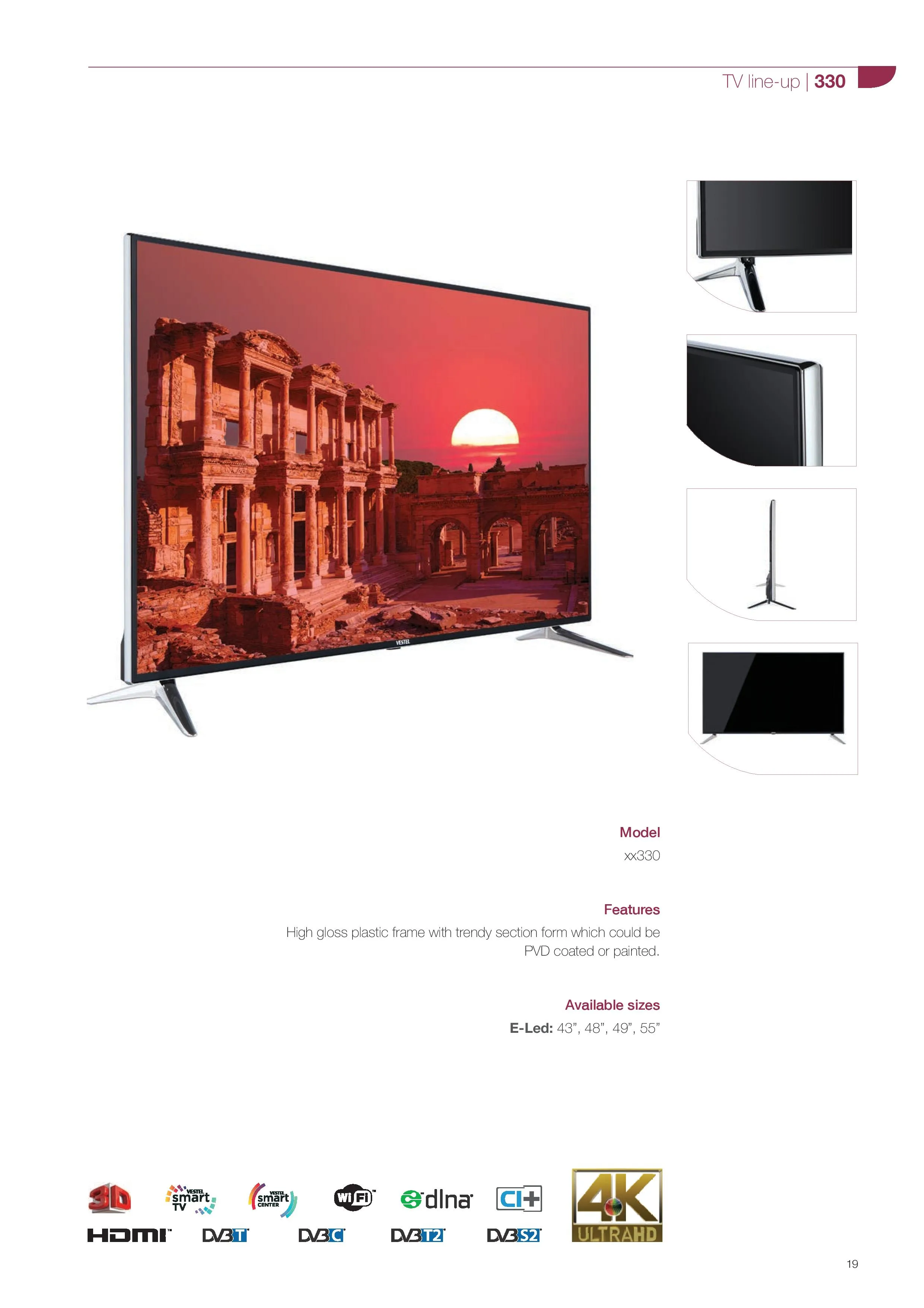 Ultra HD 4K Smart LED TV — Android TV Export Model 200 — Major Appliances, Refrigeration & Consumer Electronics | AFRIMEKS Foreign Trade