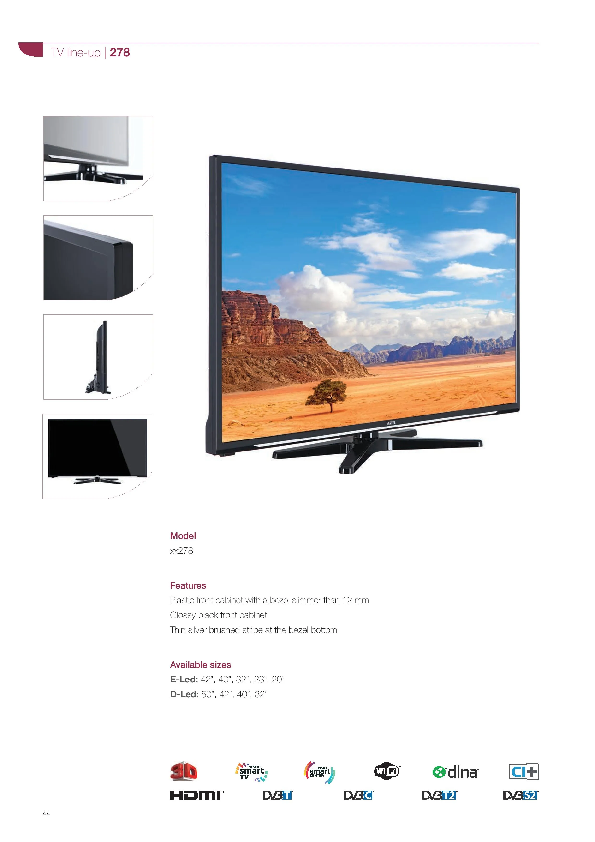 Ultra HD 4K Smart LED TV — Android TV Export Model 134 — Major Appliances, Refrigeration & Consumer Electronics | AFRIMEKS Foreign Trade