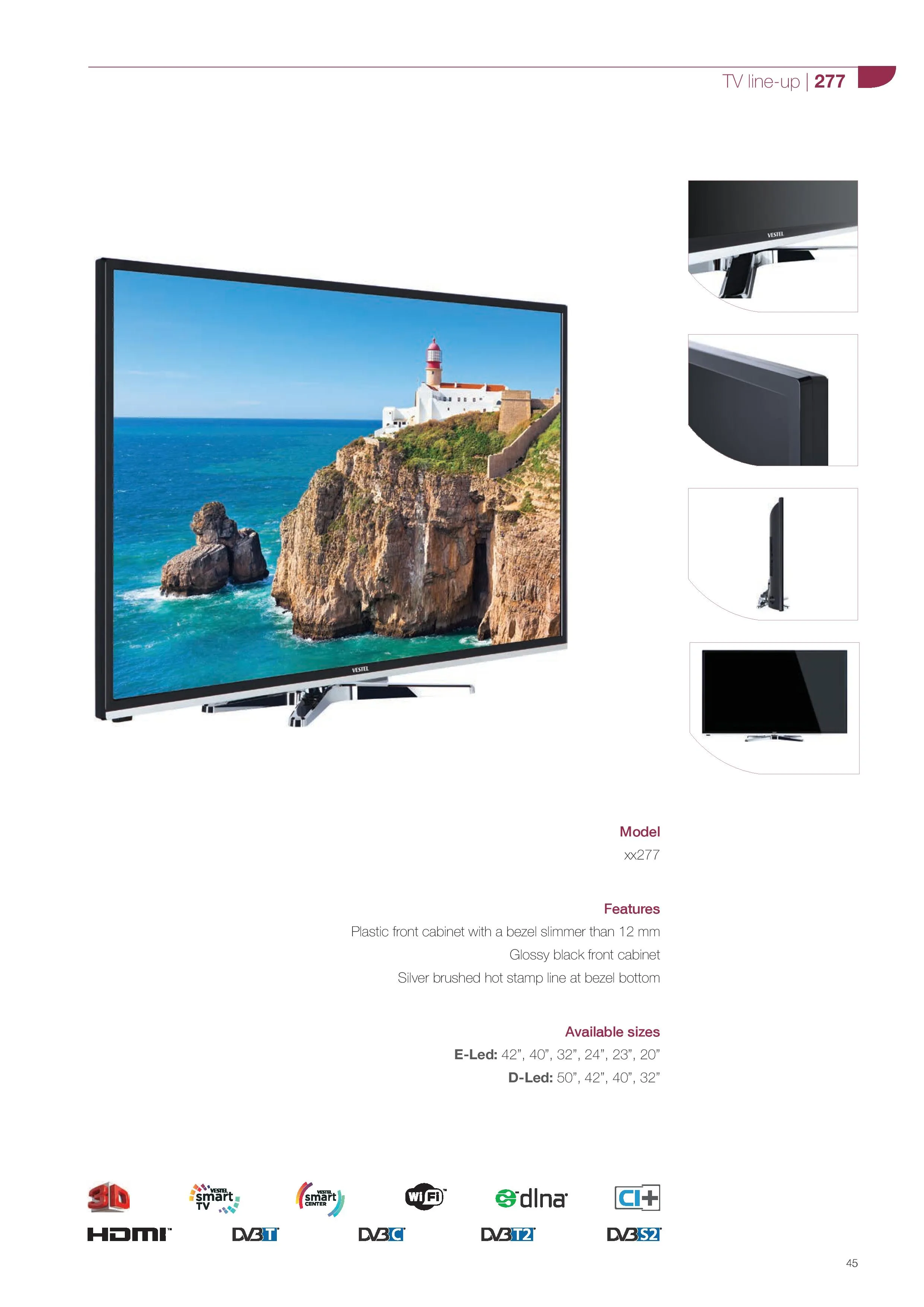 Ultra HD 4K Smart LED TV — Android TV Export Model 249 — Major Appliances, Refrigeration & Consumer Electronics | AFRIMEKS Foreign Trade