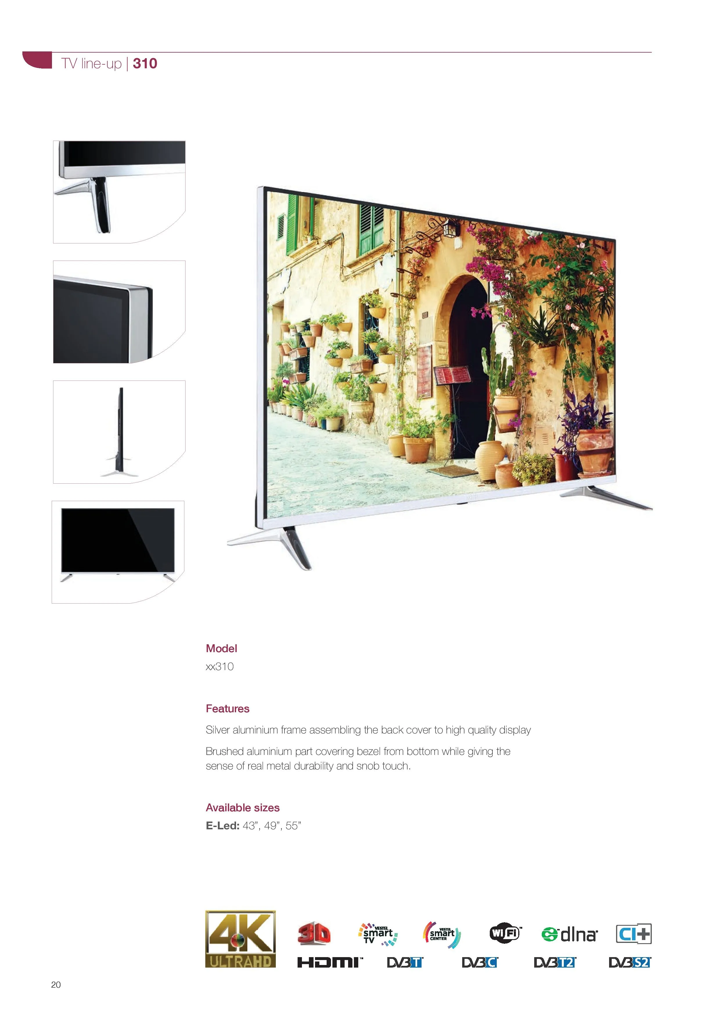 Ultra HD 4K Smart LED TV — Android TV Export Model 132 — Major Appliances, Refrigeration & Consumer Electronics | AFRIMEKS Foreign Trade