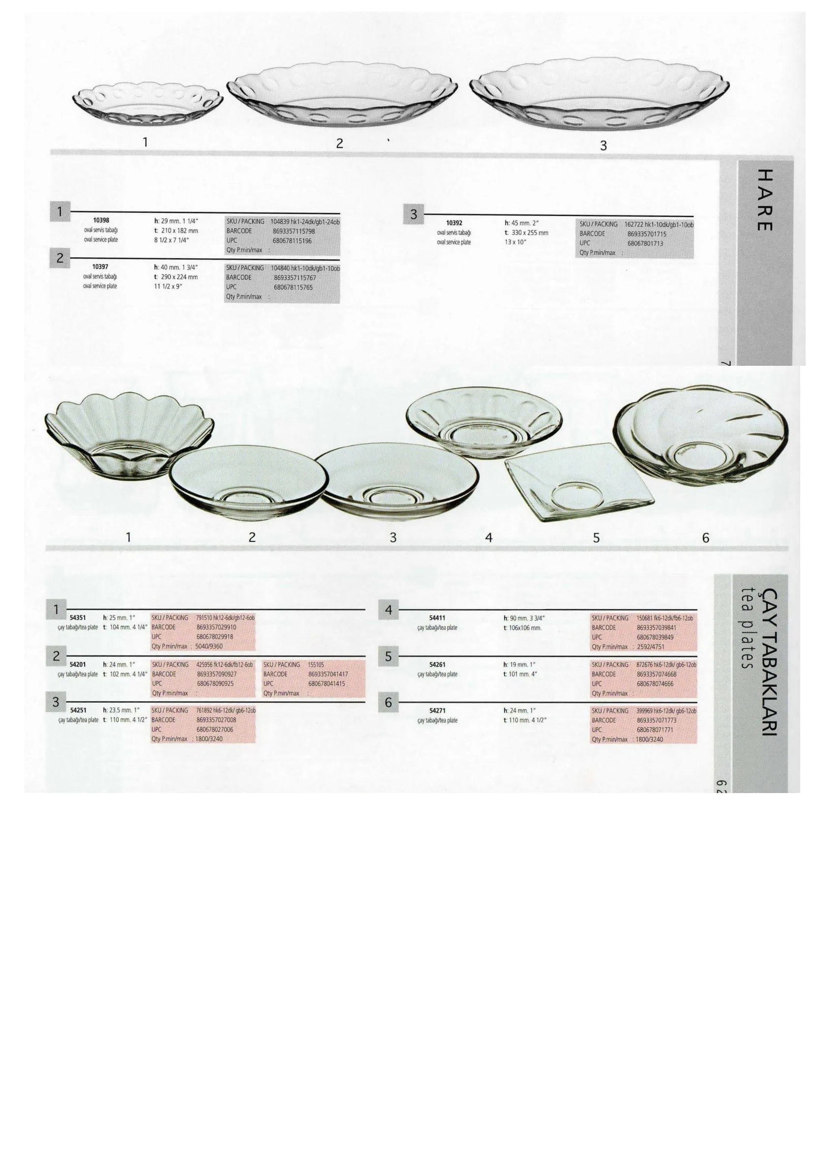 Pasabahce Export Glass Tableware & Glassware Collection Model 56 — Kitchenware, Glassware & Household Plastics | AFRIMEKS Foreign Trade