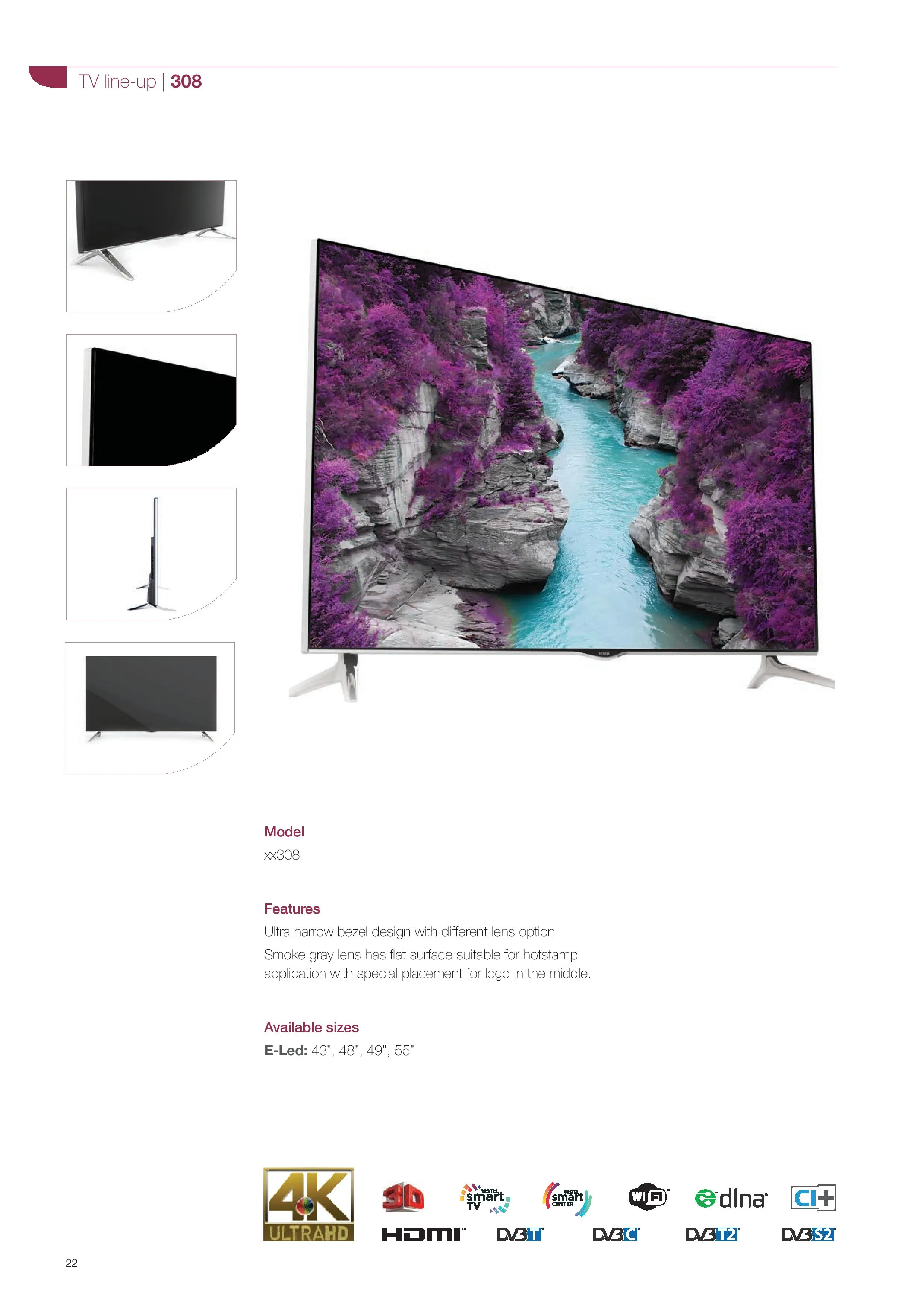 Ultra HD 4K Smart LED TV — Android TV Export Model 121 — Major Appliances, Refrigeration & Consumer Electronics | AFRIMEKS Foreign Trade