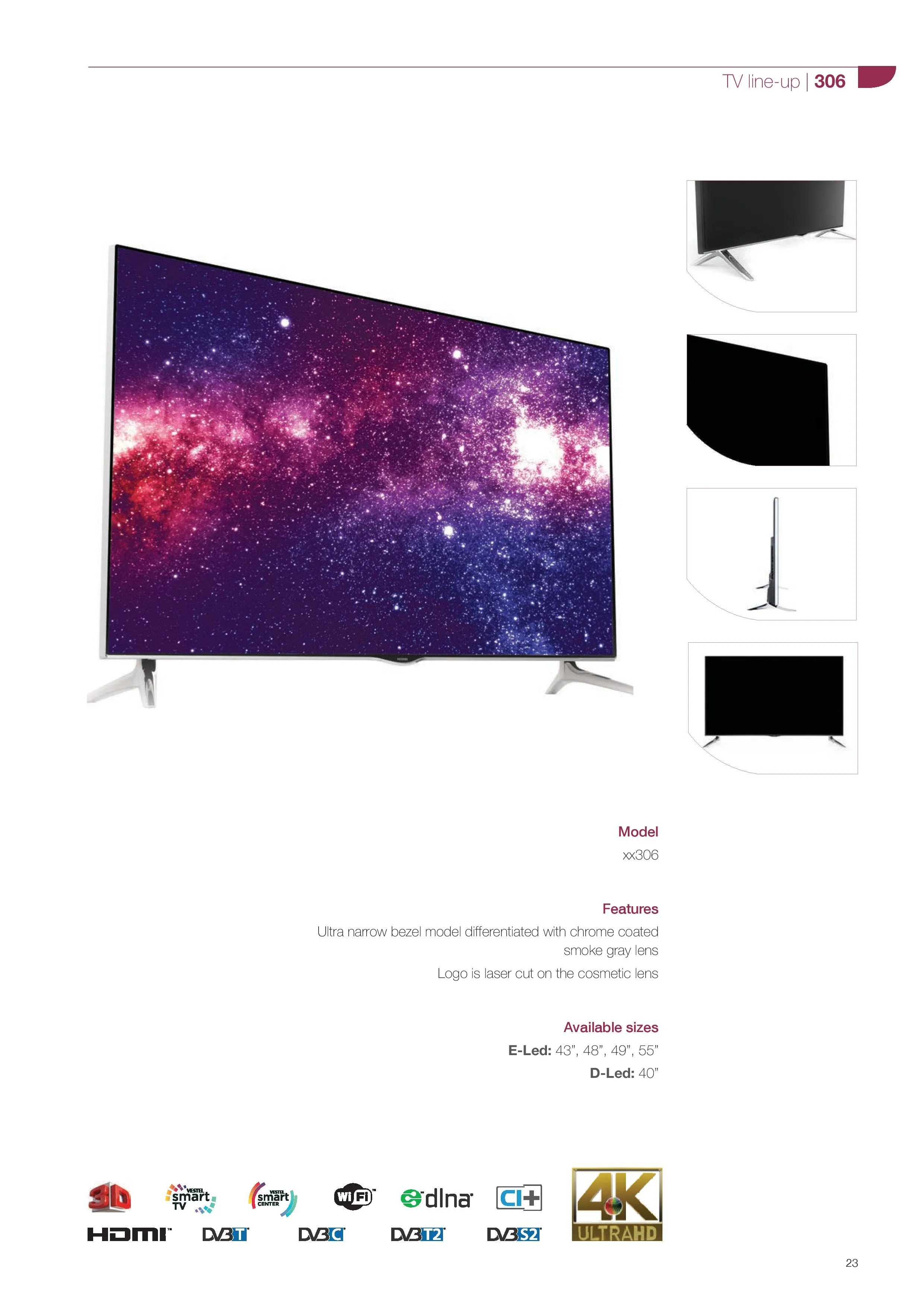 Ultra HD 4K Smart LED TV — Android TV Export Model 156 — Major Appliances, Refrigeration & Consumer Electronics | AFRIMEKS Foreign Trade