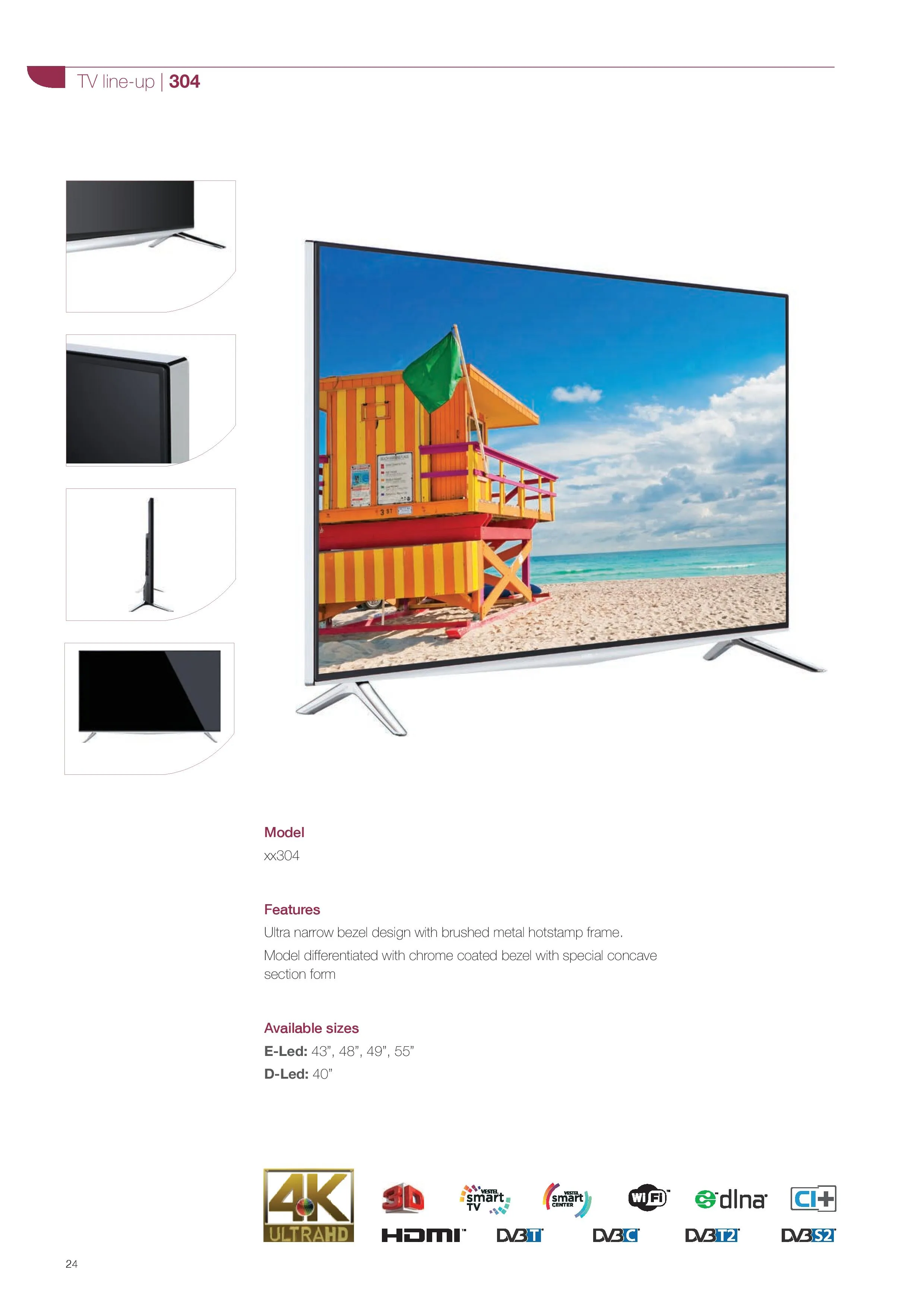 Ultra HD 4K Smart LED TV — Android TV Export Model 202 — Major Appliances, Refrigeration & Consumer Electronics | AFRIMEKS Foreign Trade