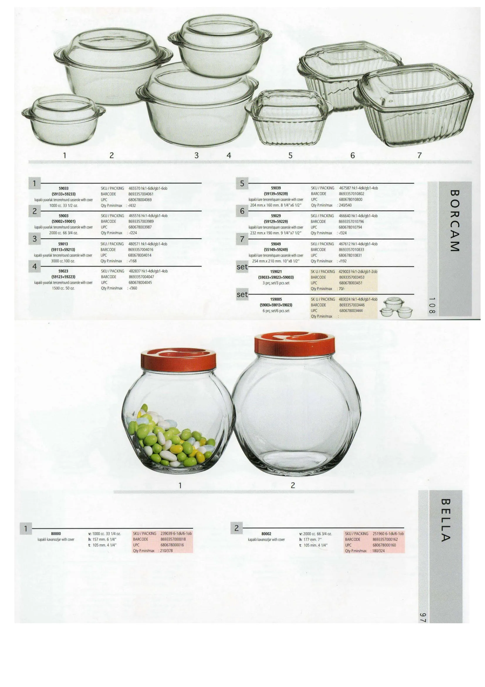 Pasabahce Export Glass Tableware & Glassware Collection Model 26 — Kitchenware, Glassware & Household Plastics | AFRIMEKS Foreign Trade