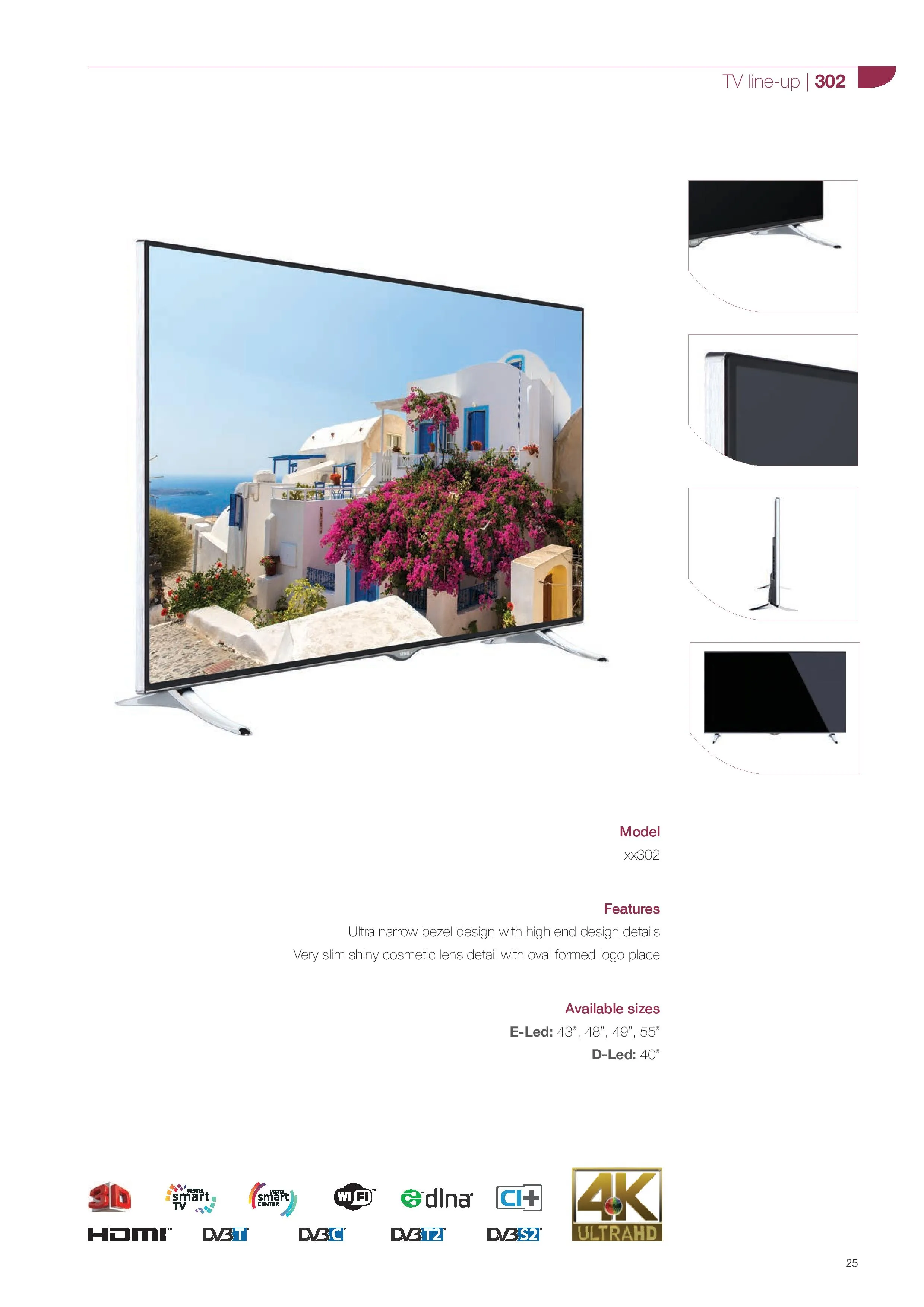Ultra HD 4K Smart LED TV — Android TV Export Model 260 — Major Appliances, Refrigeration & Consumer Electronics | AFRIMEKS Foreign Trade