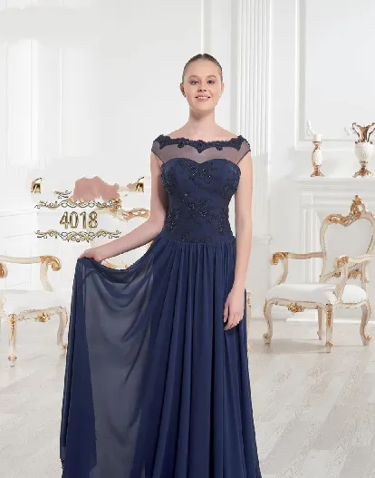 Luxury Evening & Gala Gown Collection Model 137 — Women's Fashion, Evening Gowns, Modest Wear & Hajj Clothing | AFRIMEKS Foreign Trade