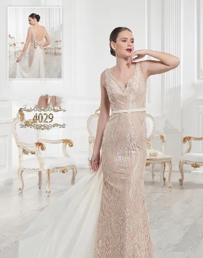 Luxury Evening & Gala Gown Collection Model 24 — Women's Fashion, Evening Gowns, Modest Wear & Hajj Clothing | AFRIMEKS Foreign Trade