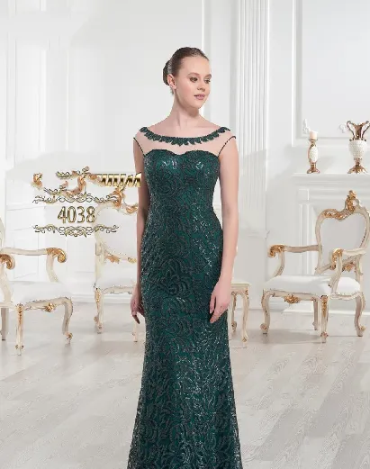 Luxury Evening & Gala Gown Collection Model 40 — Women's Fashion, Evening Gowns, Modest Wear & Hajj Clothing | AFRIMEKS Foreign Trade