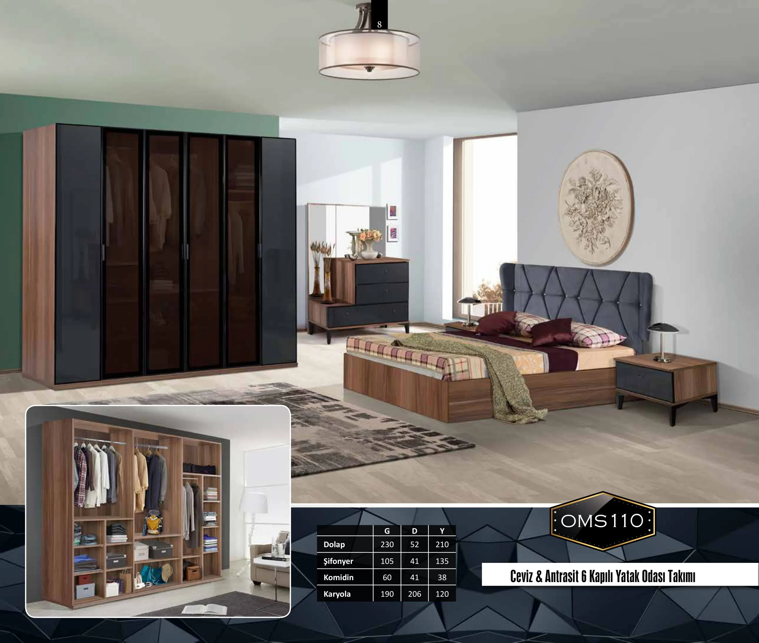Inegol Wooden Furniture Collection Model 008 (FOB/CIF) — Furniture, Bedroom Suites, Sofa Sets & Carpets | AFRIMEKS Foreign Trade