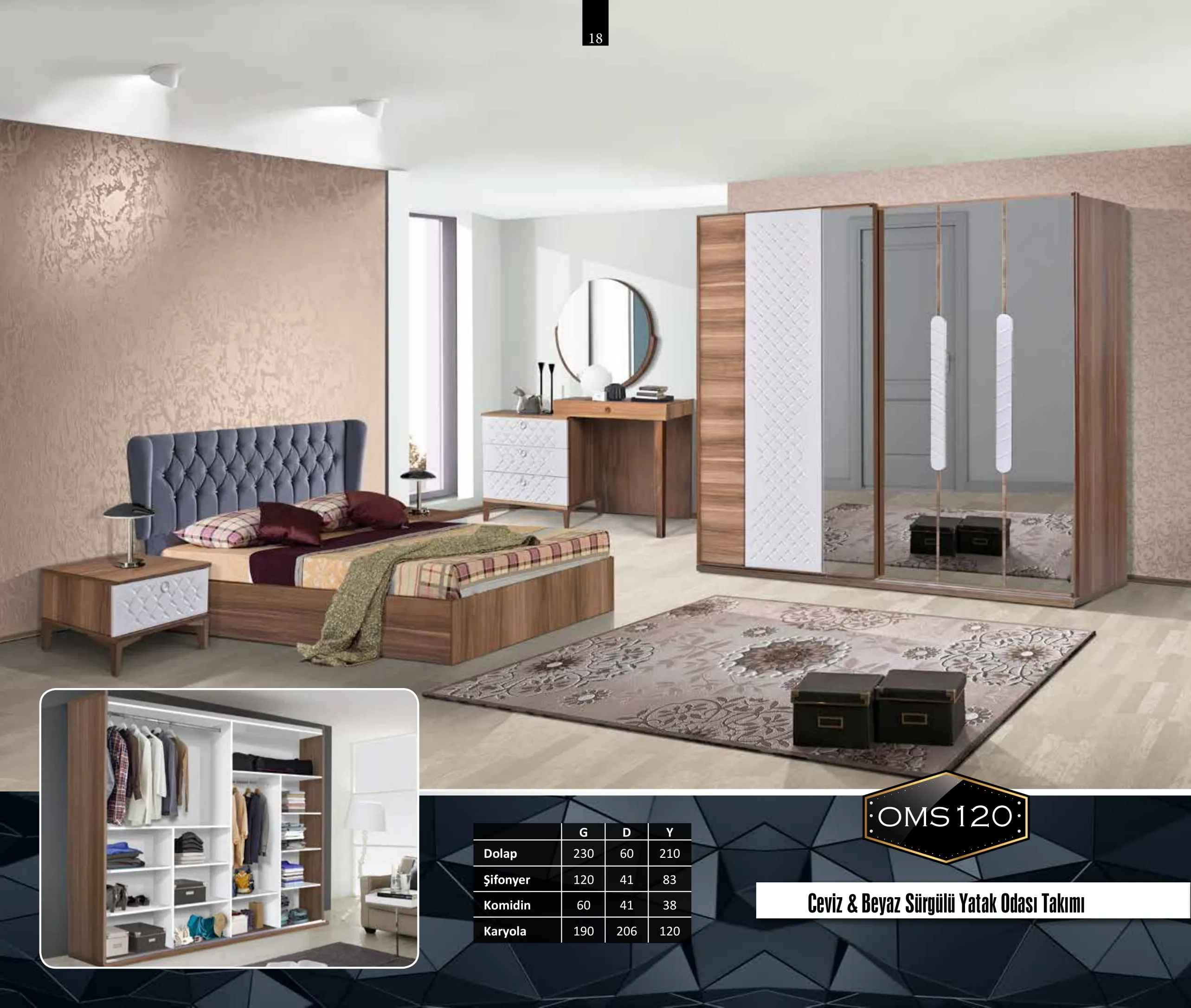 Inegol Wooden Furniture Collection Model 018 (FOB/CIF) — Furniture, Bedroom Suites, Sofa Sets & Carpets | AFRIMEKS Foreign Trade