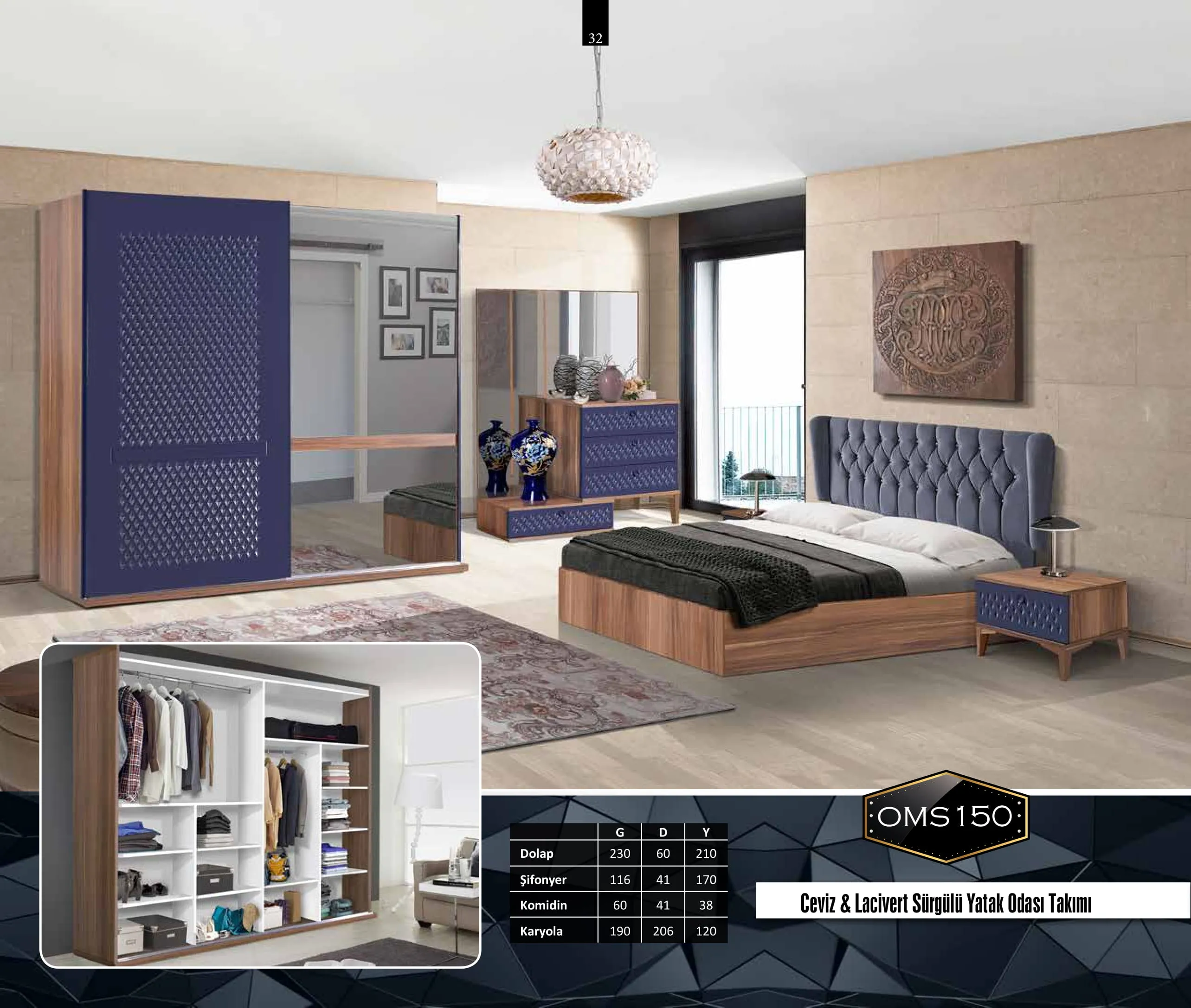 Inegol Wooden Furniture Collection Model 032 (FOB/CIF) — Furniture, Bedroom Suites, Sofa Sets & Carpets | AFRIMEKS Foreign Trade