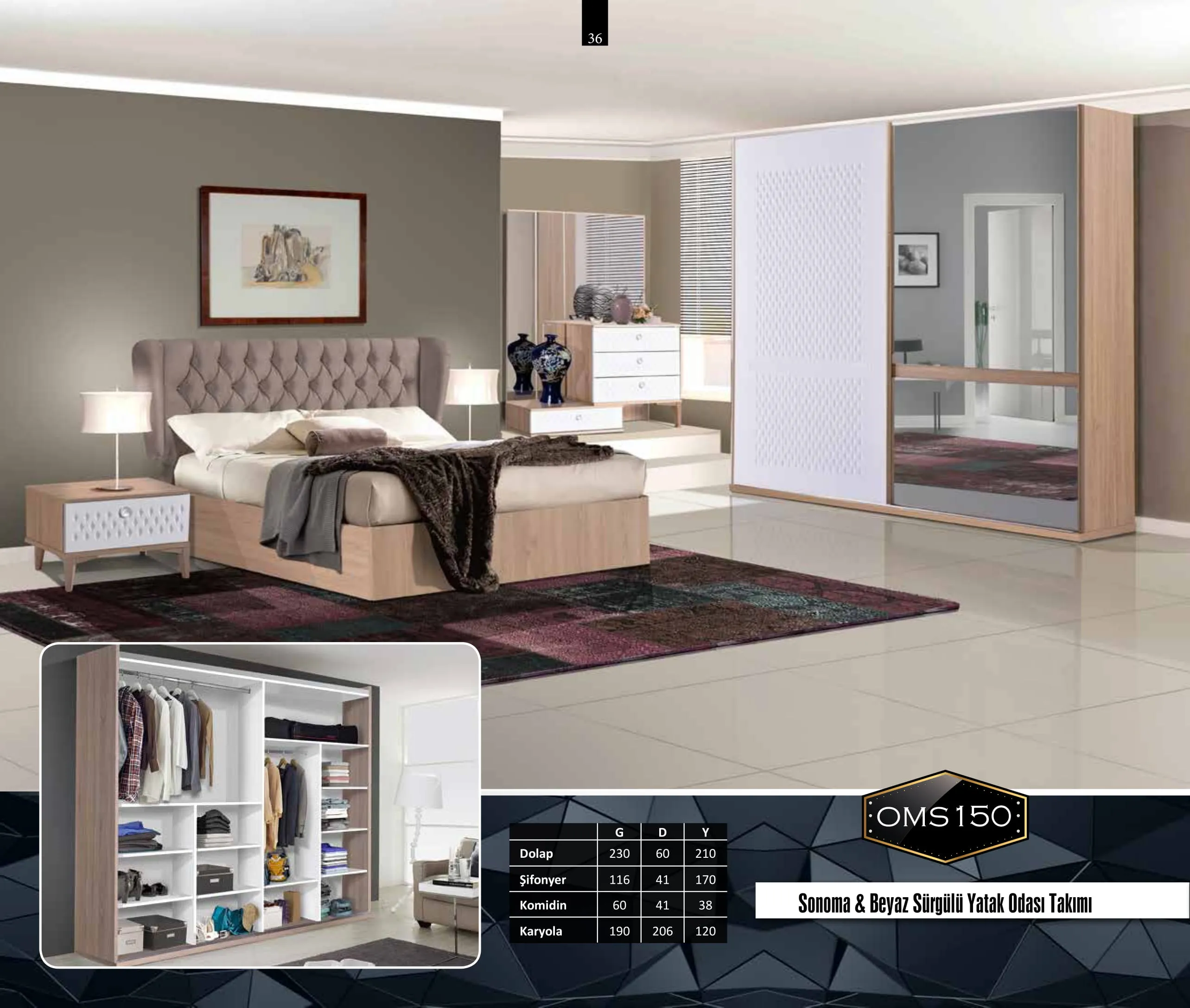 Inegol Wooden Furniture Collection Model 036 (FOB/CIF) — Furniture, Bedroom Suites, Sofa Sets & Carpets | AFRIMEKS Foreign Trade