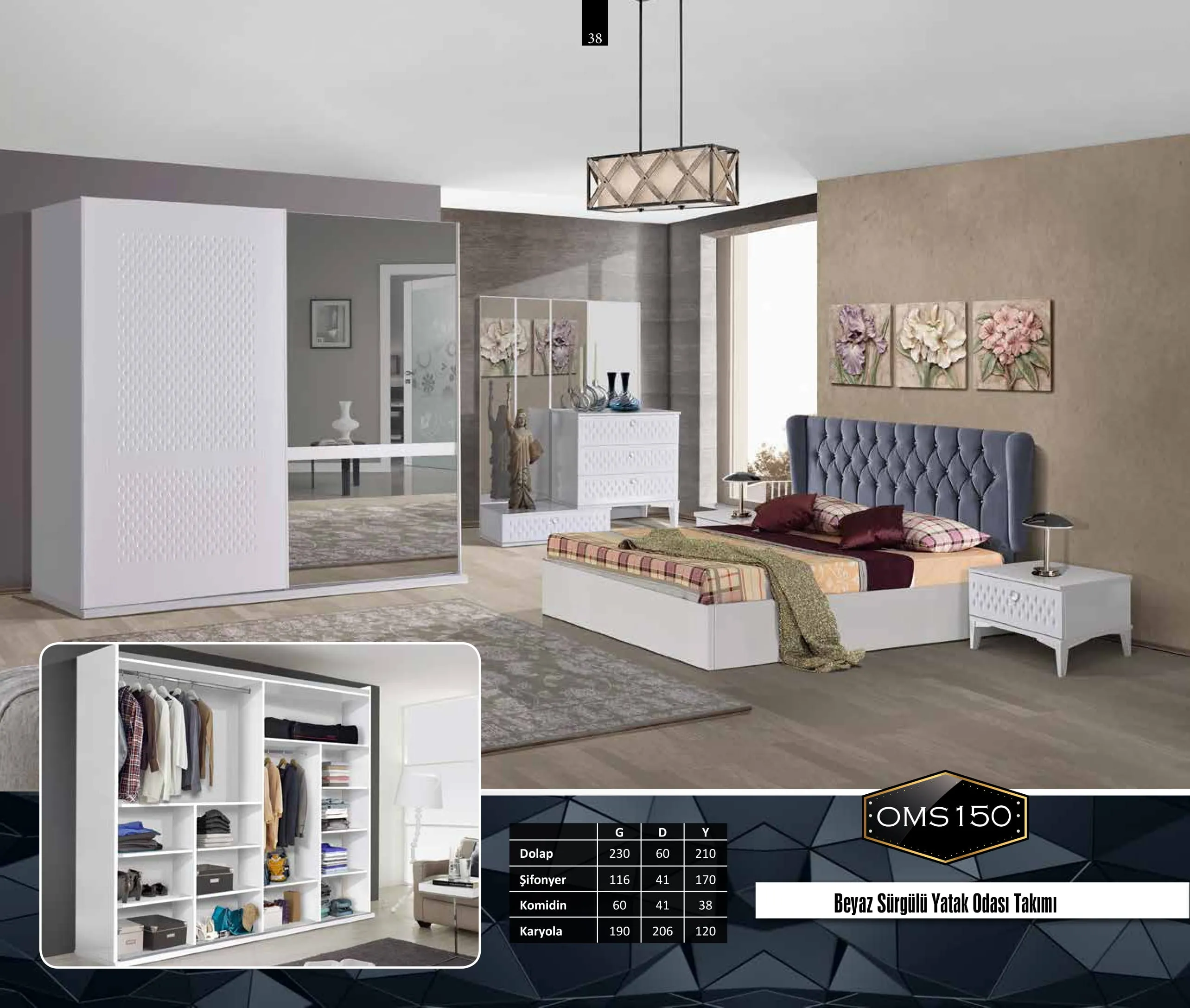 Inegol Wooden Furniture Collection Model 038 (FOB/CIF) — Furniture, Bedroom Suites, Sofa Sets & Carpets | AFRIMEKS Foreign Trade