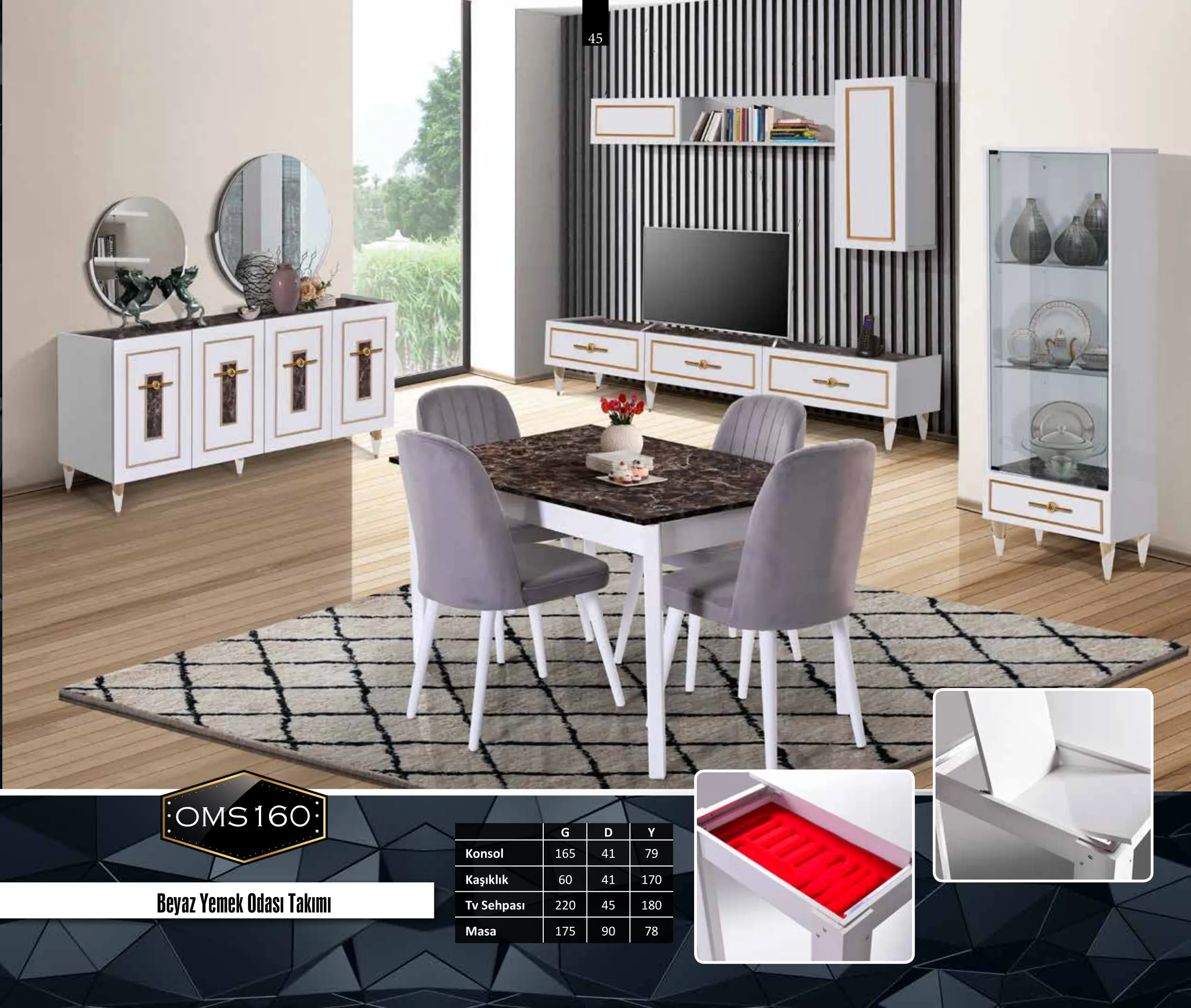 Inegol Wooden Furniture Collection Model 045 (FOB/CIF) — Furniture, Bedroom Suites, Sofa Sets & Carpets | AFRIMEKS Foreign Trade