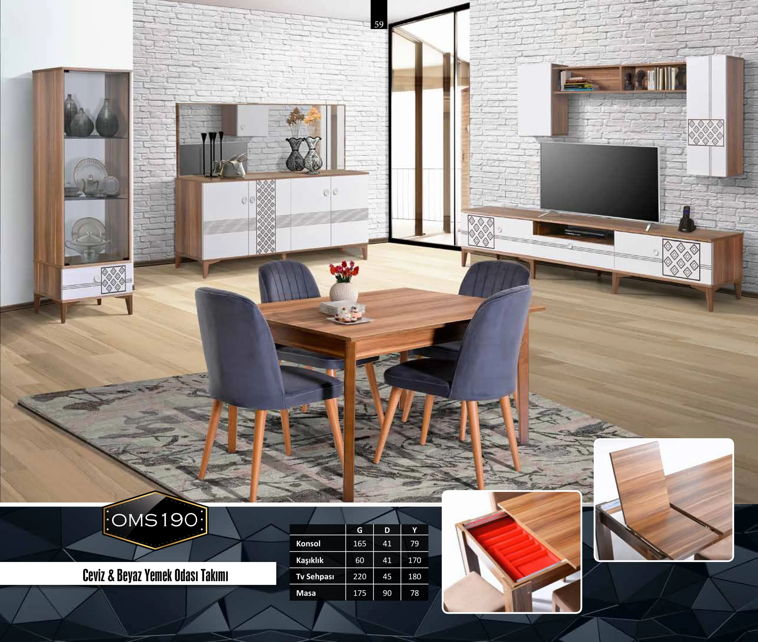 Inegol Wooden Furniture Collection Model 059 (FOB/CIF) — Furniture, Bedroom Suites, Sofa Sets & Carpets | AFRIMEKS Foreign Trade