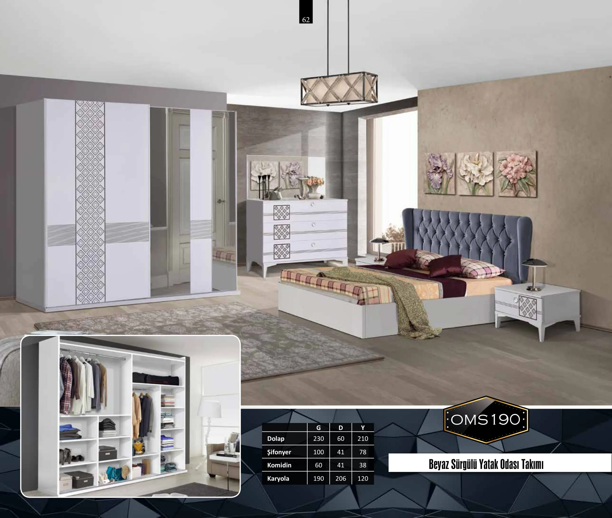 Inegol Wooden Furniture Collection Model 062 (FOB/CIF) — Furniture, Bedroom Suites, Sofa Sets & Carpets | AFRIMEKS Foreign Trade