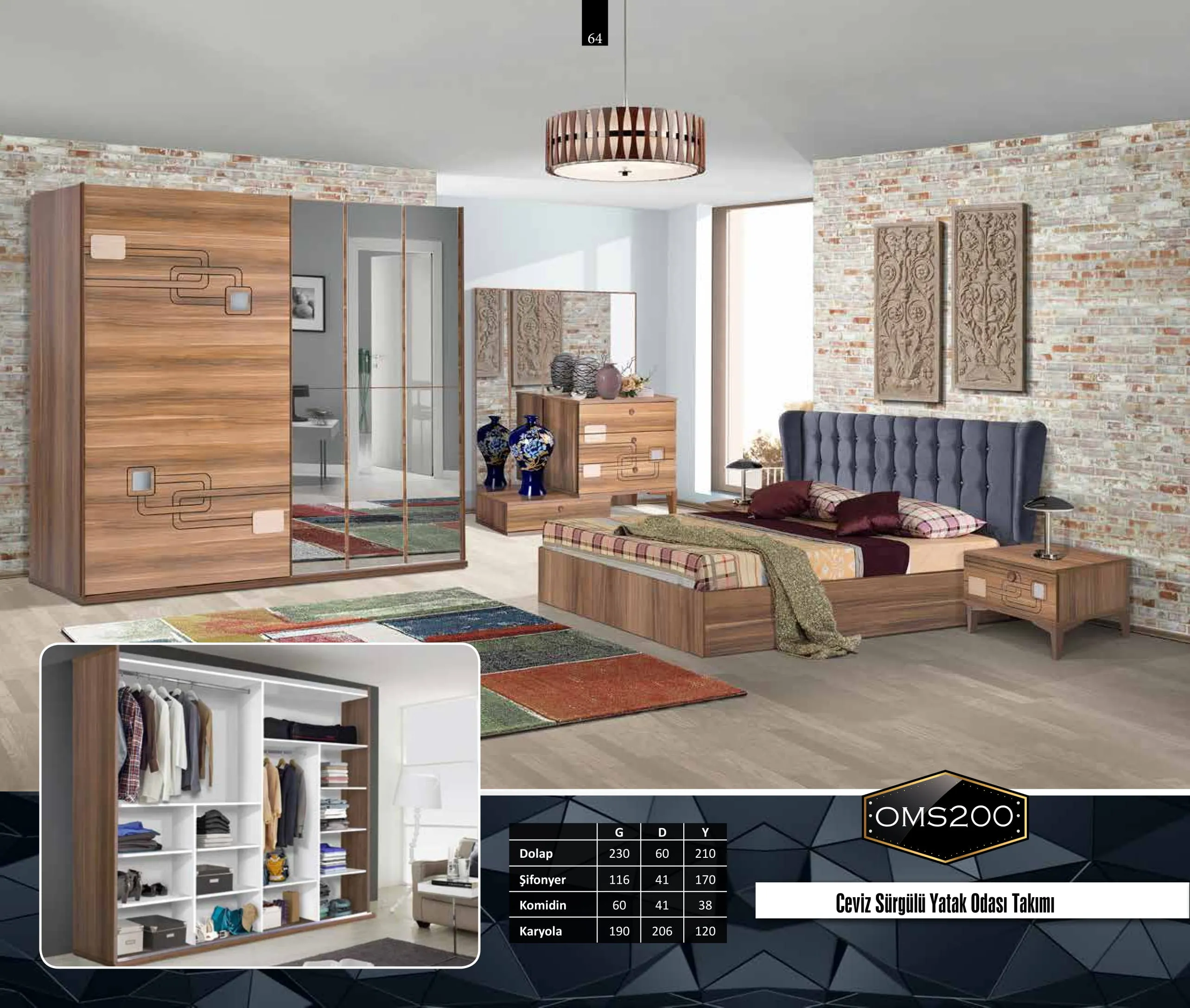 Inegol Wooden Furniture Collection Model 064 (FOB/CIF) — Furniture, Bedroom Suites, Sofa Sets & Carpets | AFRIMEKS Foreign Trade