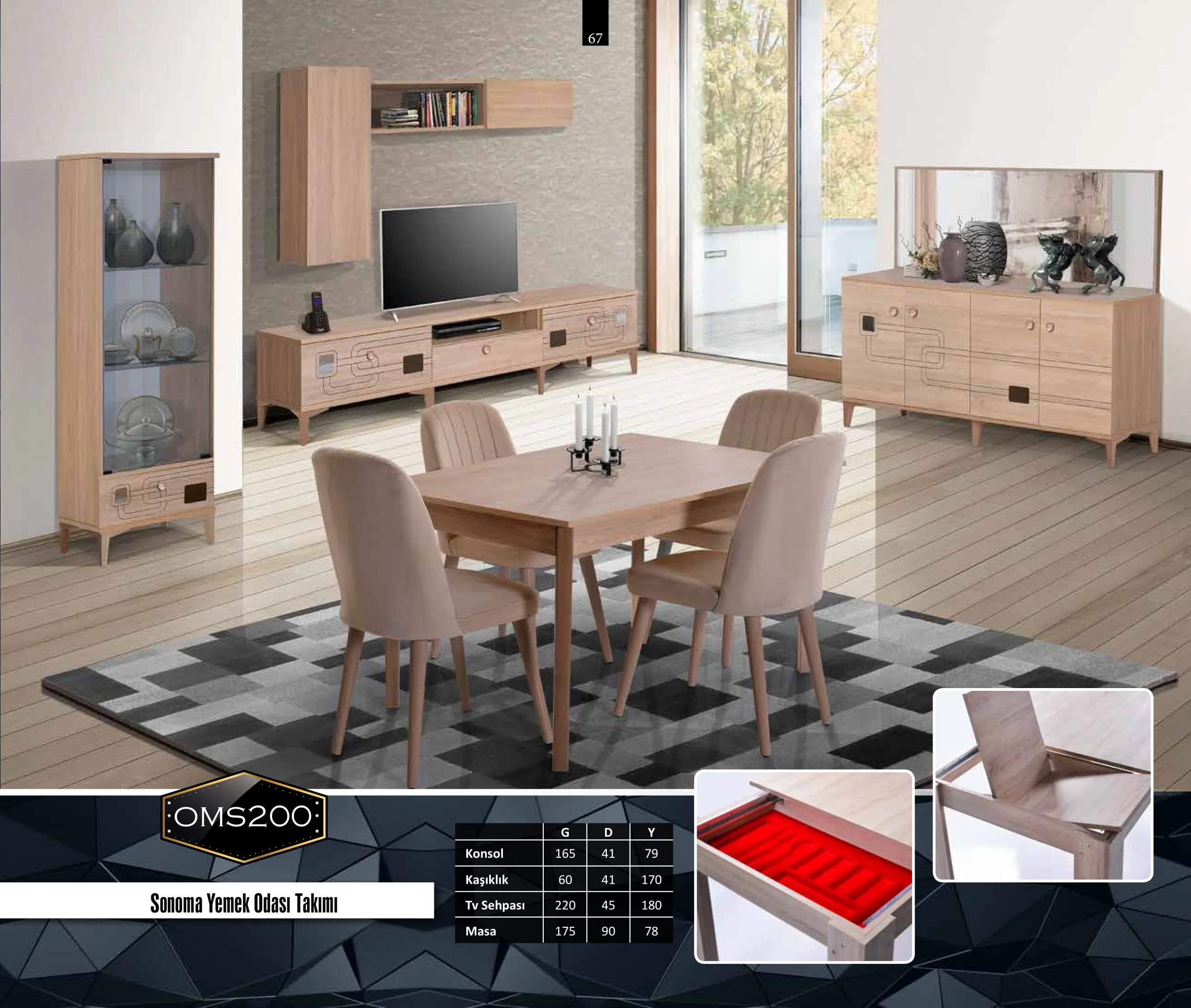 Inegol Wooden Furniture Collection Model 067 (FOB/CIF) — Furniture, Bedroom Suites, Sofa Sets & Carpets | AFRIMEKS Foreign Trade