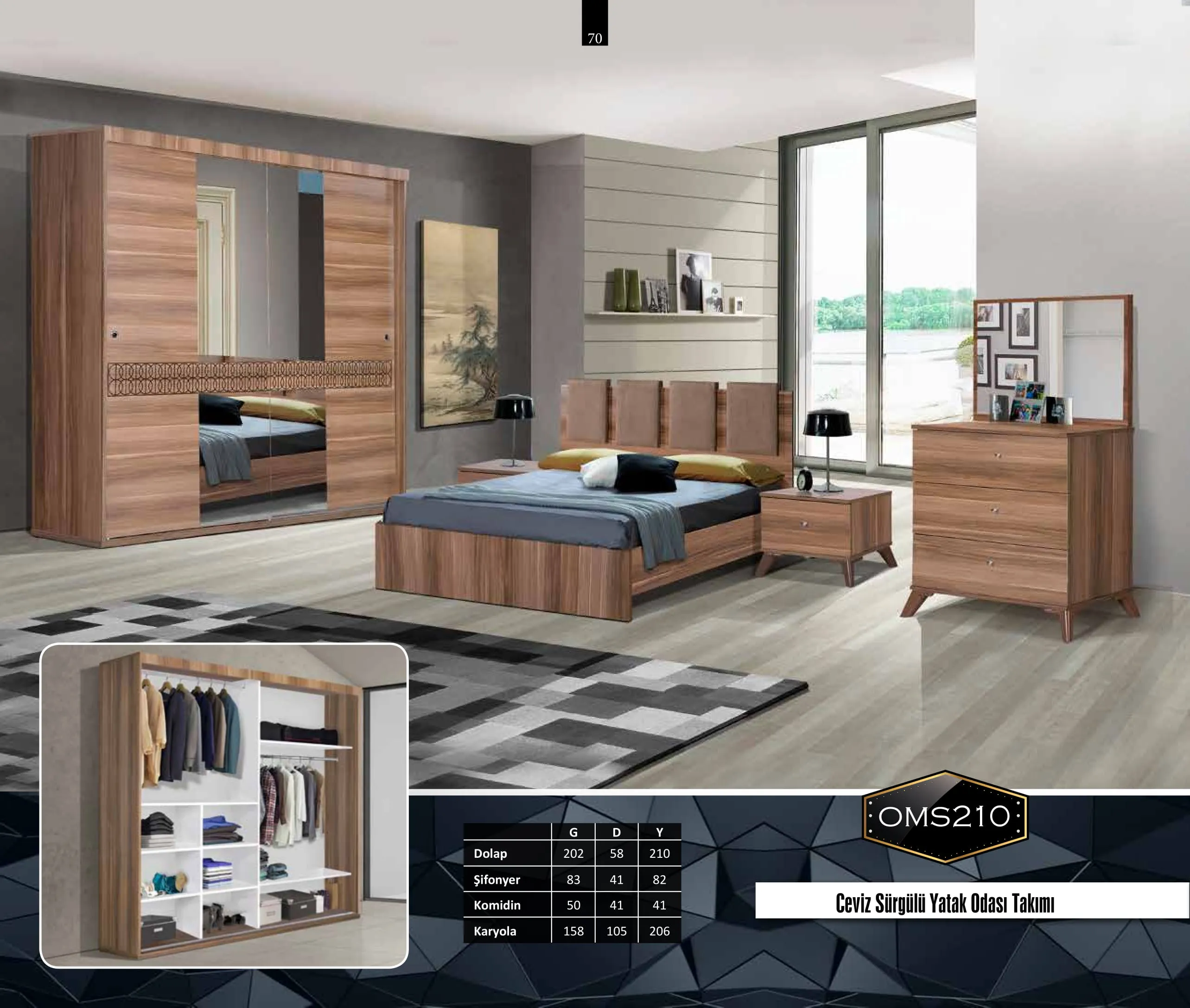 Inegol Wooden Furniture Collection Model 070 (FOB/CIF) — Furniture, Bedroom Suites, Sofa Sets & Carpets | AFRIMEKS Foreign Trade