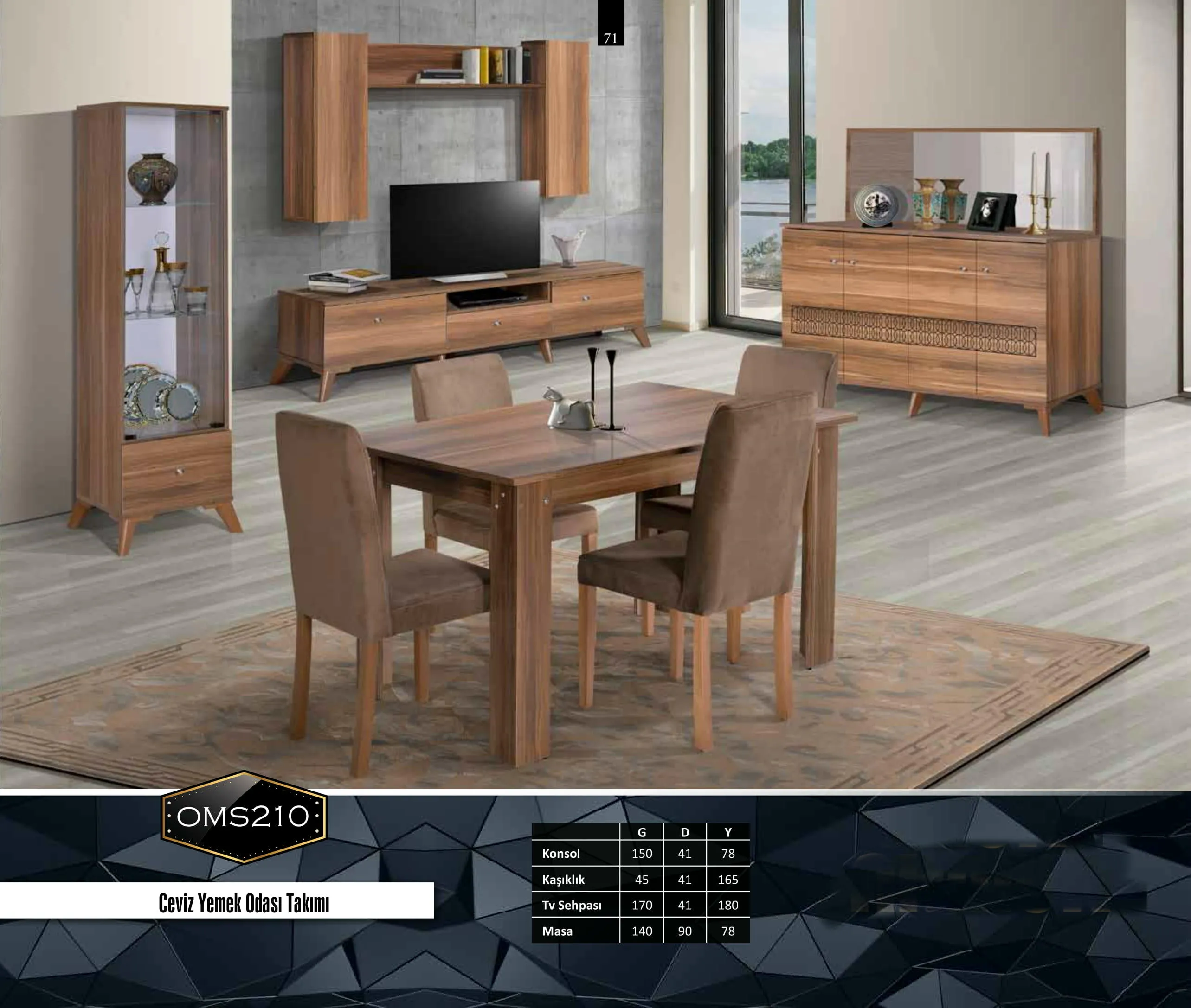 Inegol Wooden Furniture Collection Model 071 (FOB/CIF) — Furniture, Bedroom Suites, Sofa Sets & Carpets | AFRIMEKS Foreign Trade