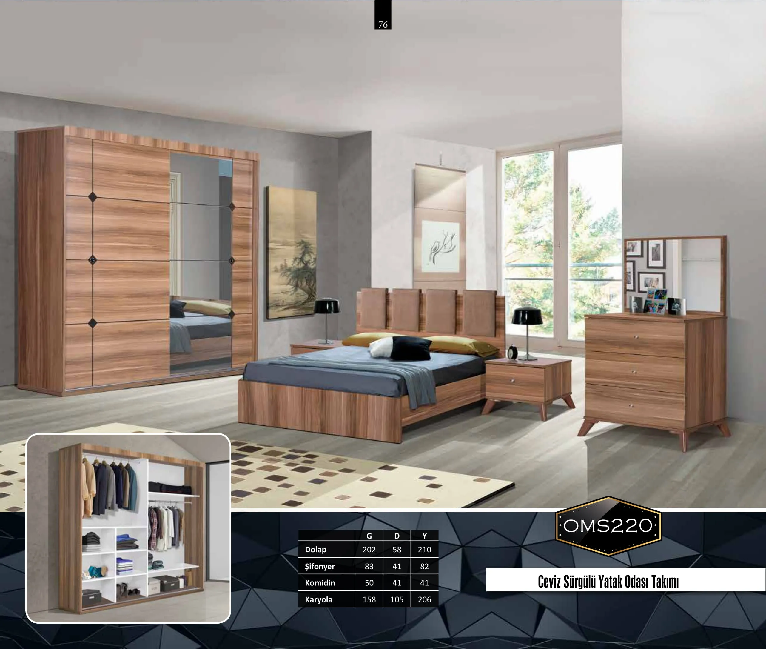 Inegol Wooden Furniture Collection Model 076 (FOB/CIF) — Furniture, Bedroom Suites, Sofa Sets & Carpets | AFRIMEKS Foreign Trade