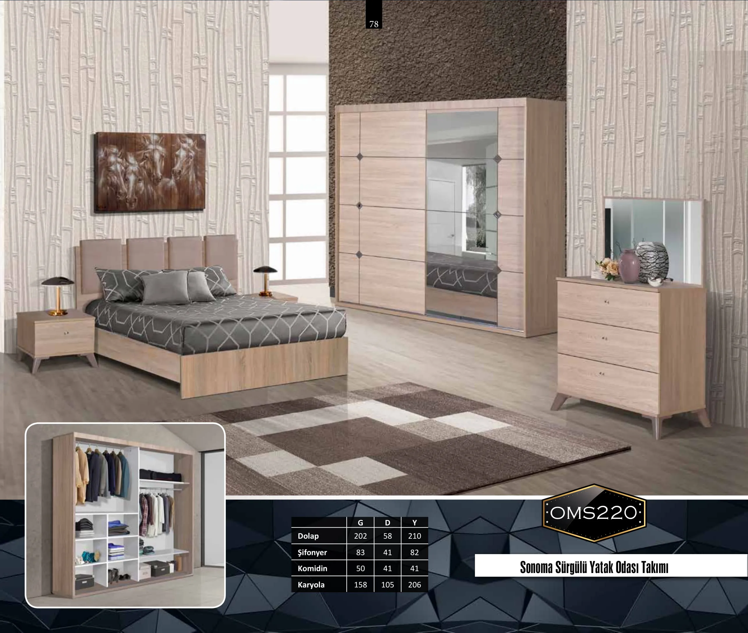 Inegol Wooden Furniture Collection Model 078 (FOB/CIF) — Furniture, Bedroom Suites, Sofa Sets & Carpets | AFRIMEKS Foreign Trade