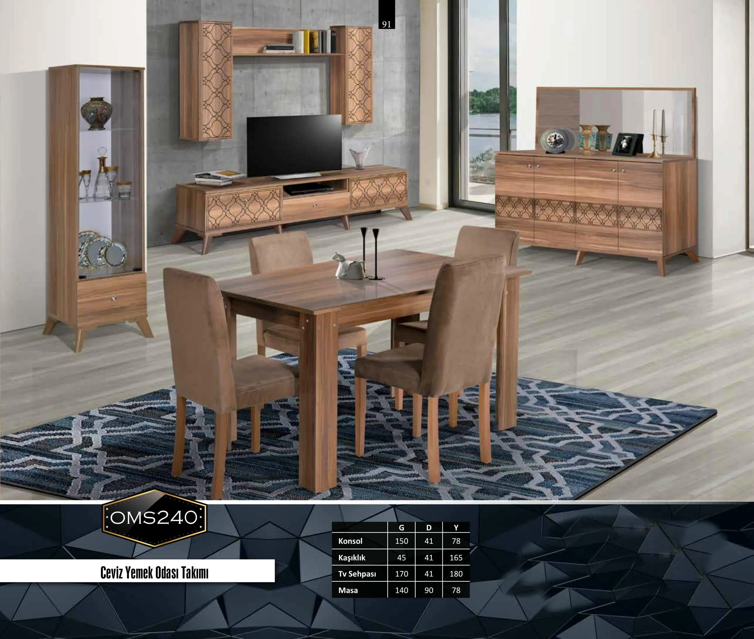 Inegol Wooden Furniture Collection Model 091 (FOB/CIF) — Furniture, Bedroom Suites, Sofa Sets & Carpets | AFRIMEKS Foreign Trade