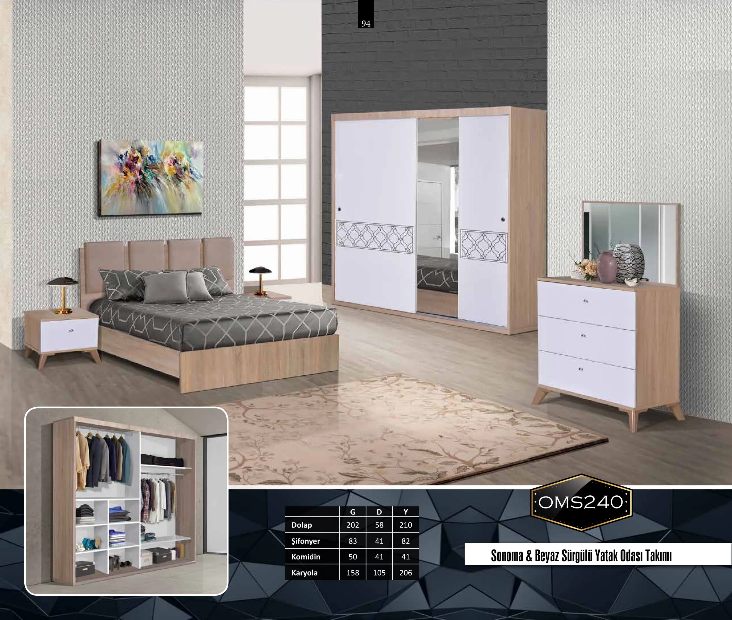 Inegol Wooden Furniture Collection Model 094 (FOB/CIF) — Furniture, Bedroom Suites, Sofa Sets & Carpets | AFRIMEKS Foreign Trade