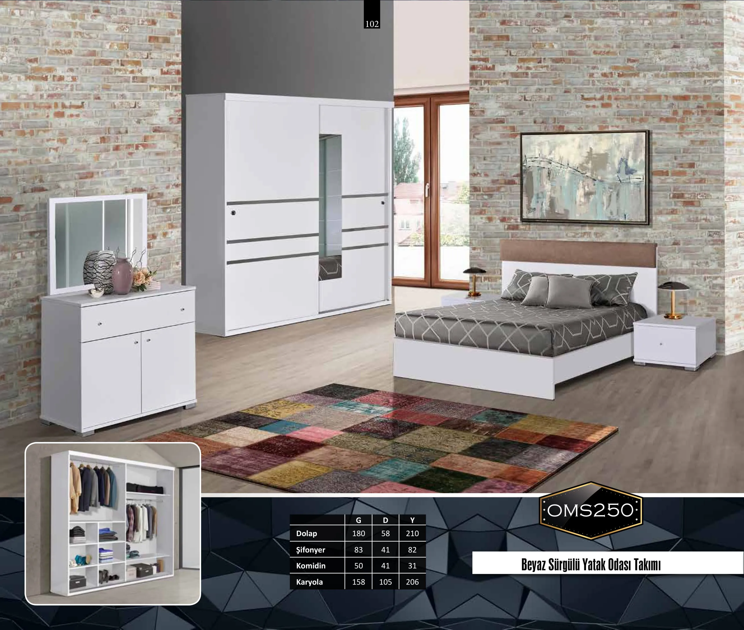 Inegol Wooden Furniture Collection Model 102 (FOB/CIF) — Furniture, Bedroom Suites, Sofa Sets & Carpets | AFRIMEKS Foreign Trade