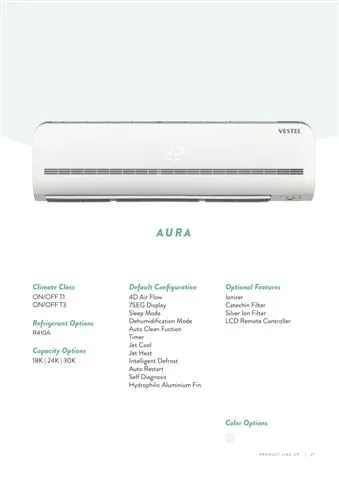 Inverter Split Wall-Mounted Air Conditioner (Cooling/Heating) Model 23 — Major Appliances, Refrigeration & Consumer Electronics | AFRIMEKS Foreign Trade