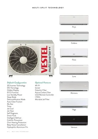 Inverter Split Wall-Mounted Air Conditioner (Cooling/Heating) Model 7 — Major Appliances, Refrigeration & Consumer Electronics | AFRIMEKS Foreign Trade