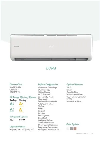 Inverter Split Wall-Mounted Air Conditioner (Cooling/Heating) Model 3 — Major Appliances, Refrigeration & Consumer Electronics | AFRIMEKS Foreign Trade