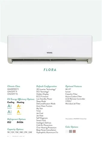 Inverter Split Wall-Mounted Air Conditioner (Cooling/Heating) Model 21 — Major Appliances, Refrigeration & Consumer Electronics | AFRIMEKS Foreign Trade