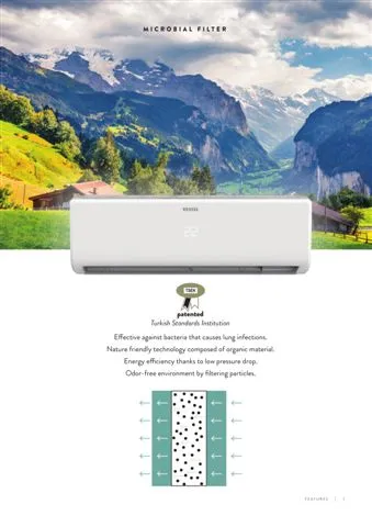 Inverter Split Wall-Mounted Air Conditioner (Cooling/Heating) Model 10 — Major Appliances, Refrigeration & Consumer Electronics | AFRIMEKS Foreign Trade