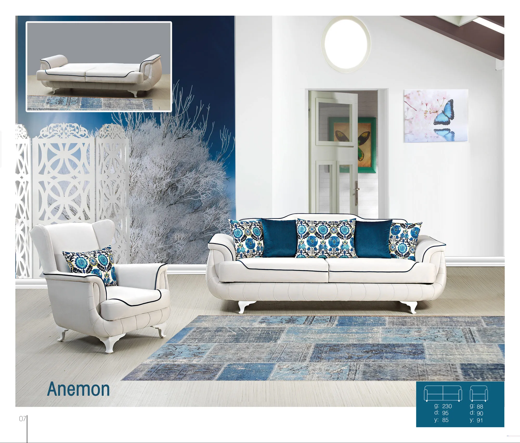 Inegol & Kayseri Luxury Furniture Collection Model 98 — Furniture, Bedroom Suites, Sofa Sets & Carpets | AFRIMEKS Foreign Trade