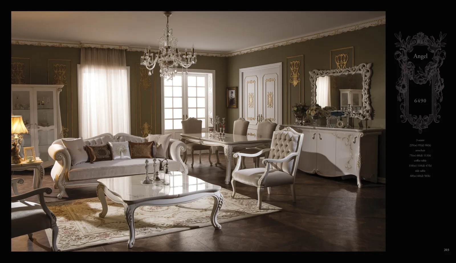Inegol & Kayseri Luxury Furniture Collection Model 135 — Furniture, Bedroom Suites, Sofa Sets & Carpets | AFRIMEKS Foreign Trade